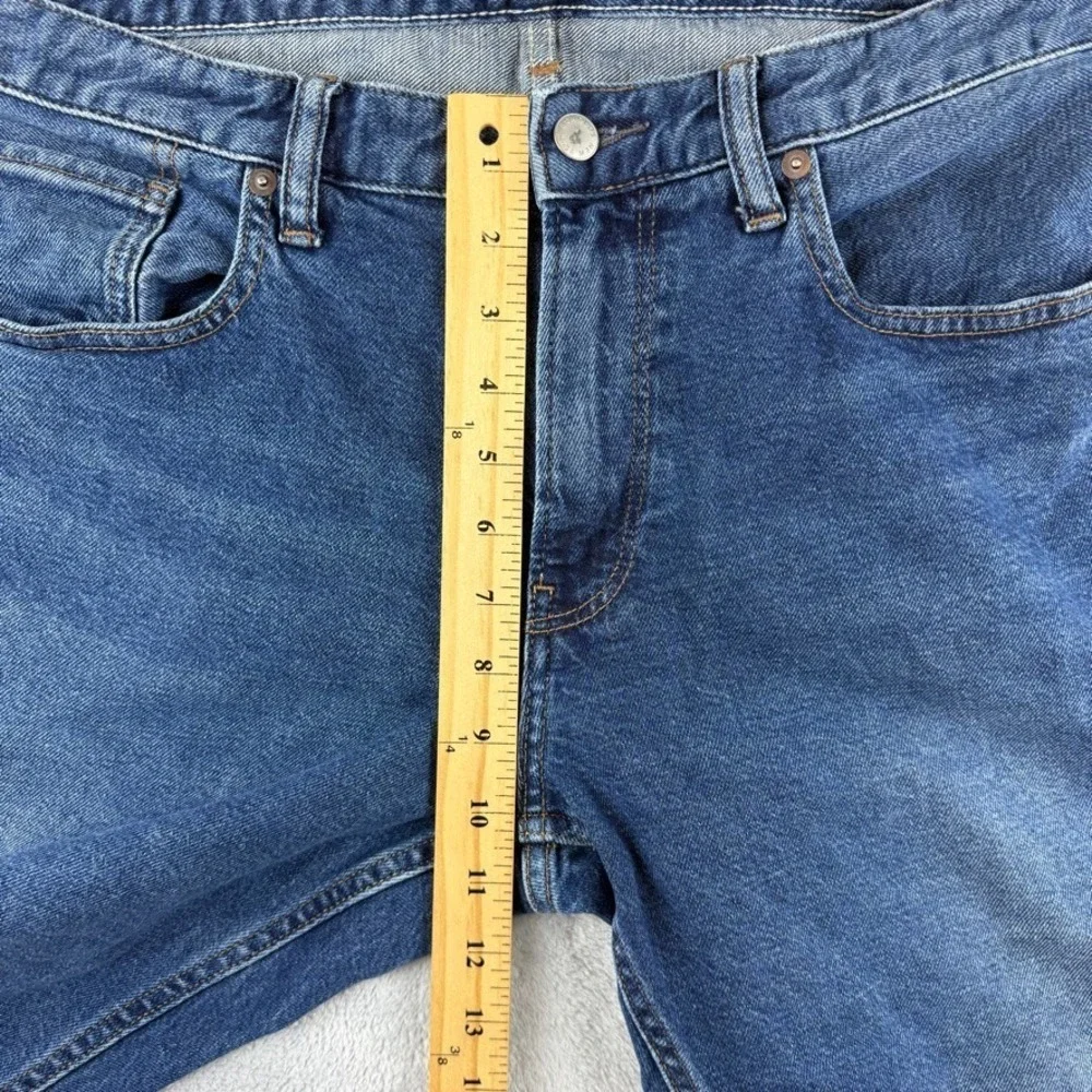 Bonobos Jeans Mens 36x30 Blue Slim Tapered Fit Dark Wash Stretch Denim